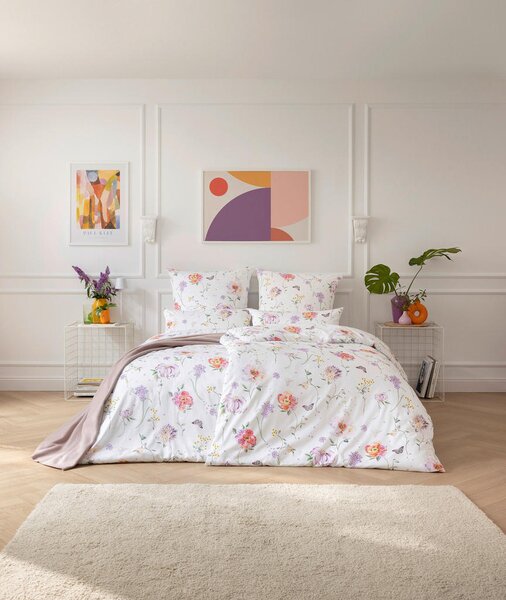 POSTELJNINA Luxury 140/200 cm saten večbarvno