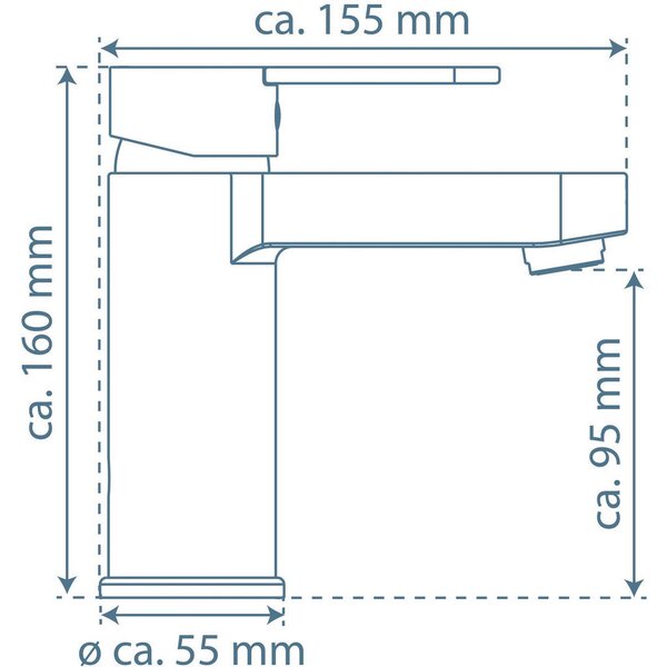 UMIVALNIŠKA ARMATURA 5,5/15,9/15,7 cm