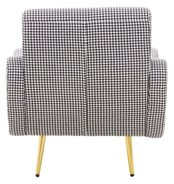 Črno-bel fotelj Holli – Premier Housewares