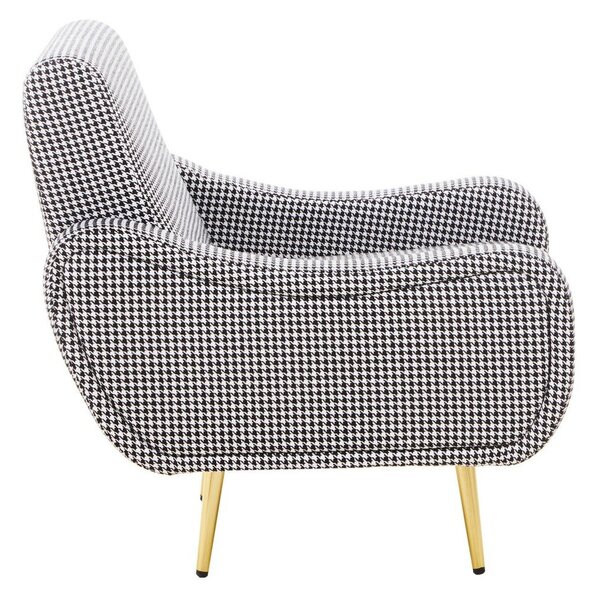 Črno-bel fotelj Holli – Premier Housewares