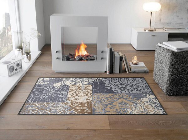 PREDPRAŽNIK Armonia Grey 75/120 cm potiskano rjava, siva, bež
