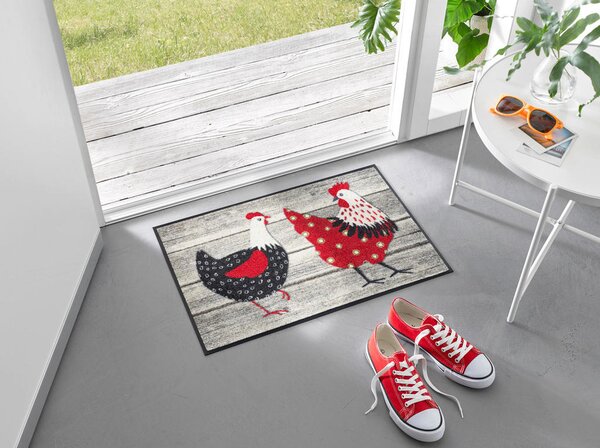 PREDPRAŽNIK Chicken Farm 40/60 cm potiskano večbarvno