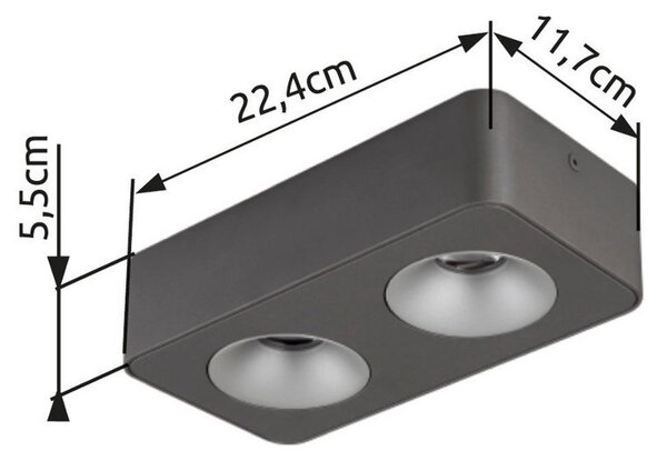 LED-REFLEKTOR HANGARAU 600 lm 3000 K