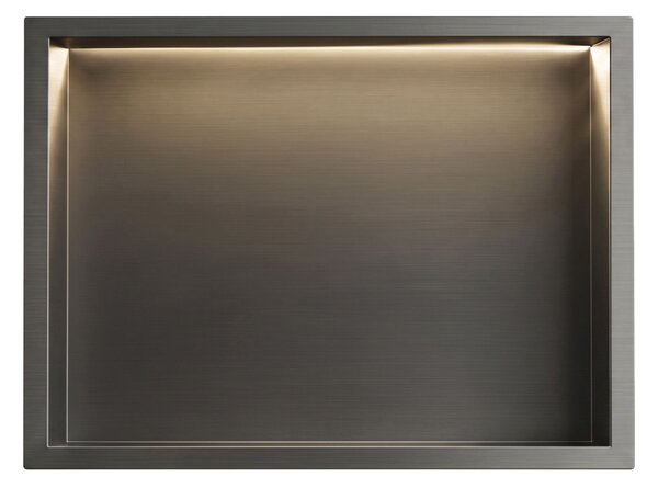 VGRAJENA KOPALNIŠKA POLICA LED 30x45 Titan