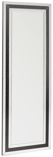 STENSKO OGLEDALO, 160/60/2,3 cm steklo, leseni material