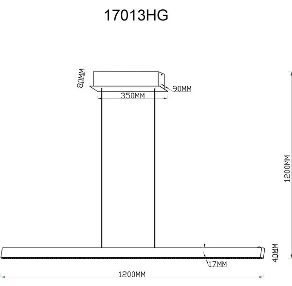 VISEČA LED-SVETILKA 4000 K 230 V
