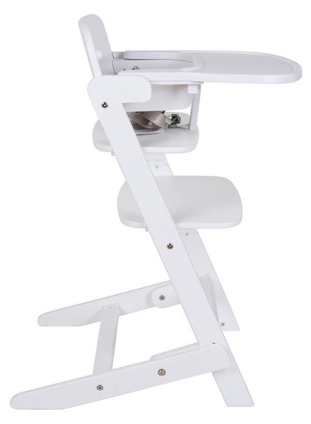 STOLČEK ZA HRANJENJE Brunch 63/48,5/81 cm bela