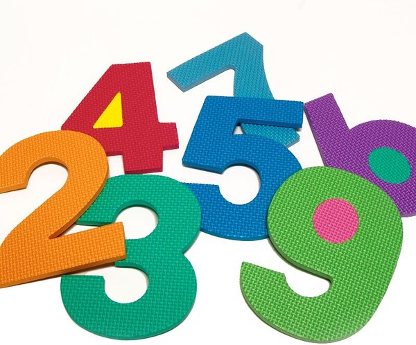 Penasta podloga za otroke PUZZLE, 86 kosov, večbarvna Spielwerk