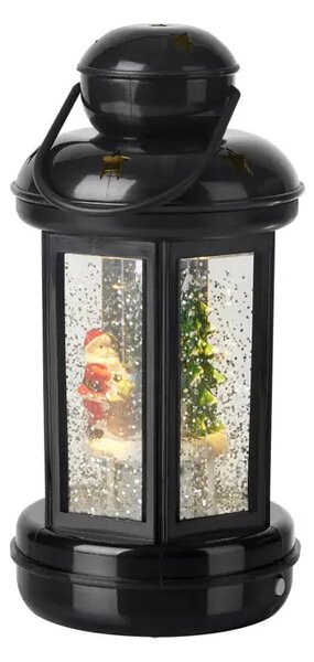 UDOBNA DEKORACIJA LATERNE ČRNE 20 cm 2/DIOD/LED/ MA704568