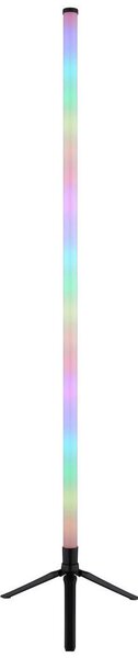 Mömax Stoječa Led-svetilka Farbi, Črna, Opal, Ca. 37/113 Cm