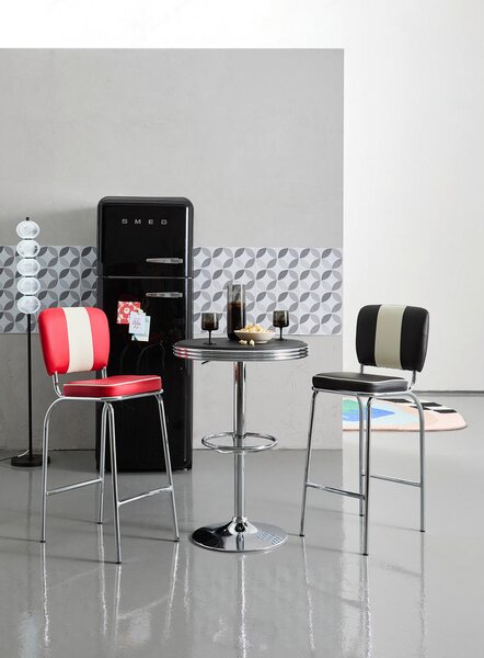 BARSKI STOL, rdeča