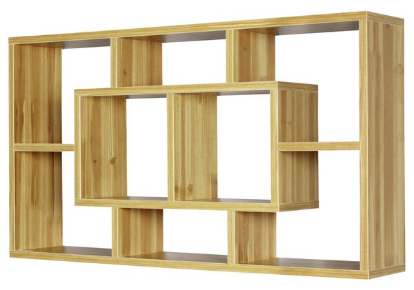 STENSKI REGAL 85/47,5/16 cm barve bukve