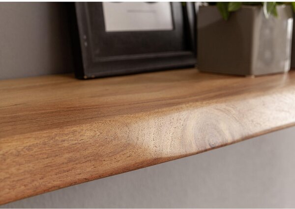 STENSKI REGAL 80/4/25 cm barve akacije