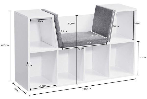 REGAL 101,5/61,5/30 cm