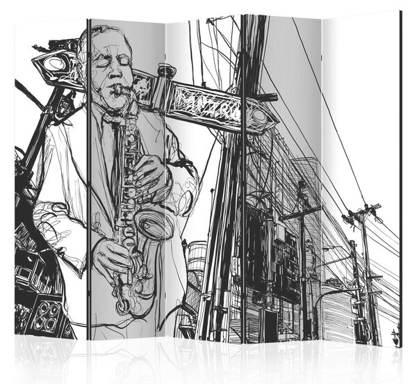 Artgeist Paravan Saxophone Recital I, 5-Delni, Dvostranski