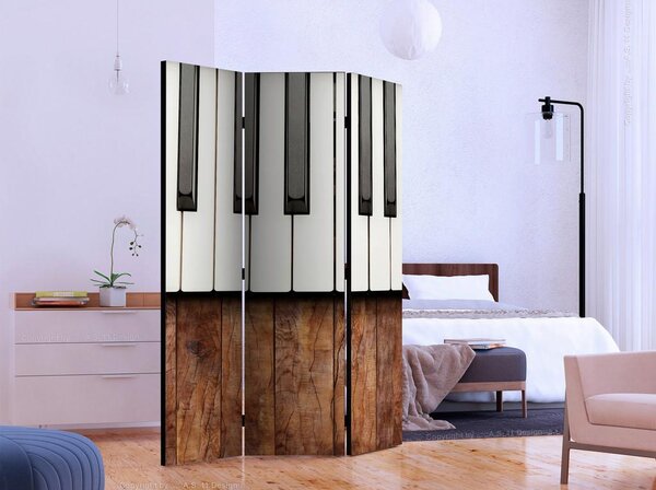 Artgeist Paravan Inspired By Chopin, 3-Delni, Dvostranski