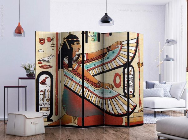Artgeist Paravan Egyptian Motif I, 5-Delni, Dvostranski