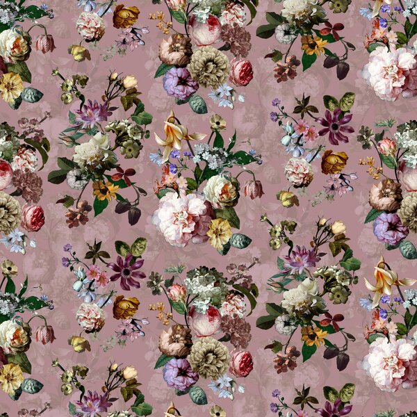 POSTELJNINA FLEUR 135/200 cm saten