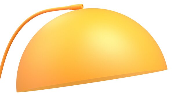 EMIBIG LIGHTING Stojalo Arcos, oranžna, višina 150 cm, kovina, Oranžna, Dnevna soba / jedilnica, Kovina, Sodobni