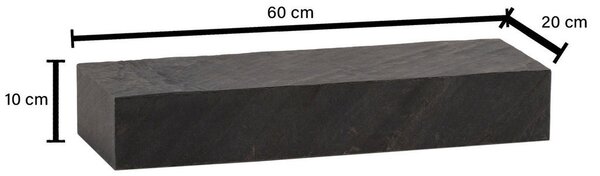 STENSKI REGAL 60/10/20 cm antracit