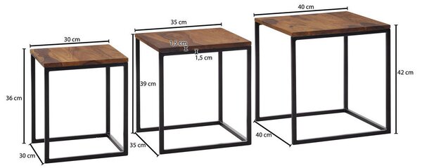SET MIZIC, barve indijskega rožnega lesa