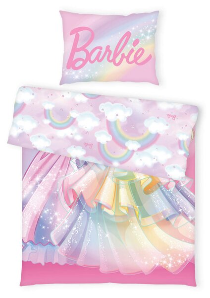 OTROŠKA POSTELJNINA Barbie 140/200 cm renforcé