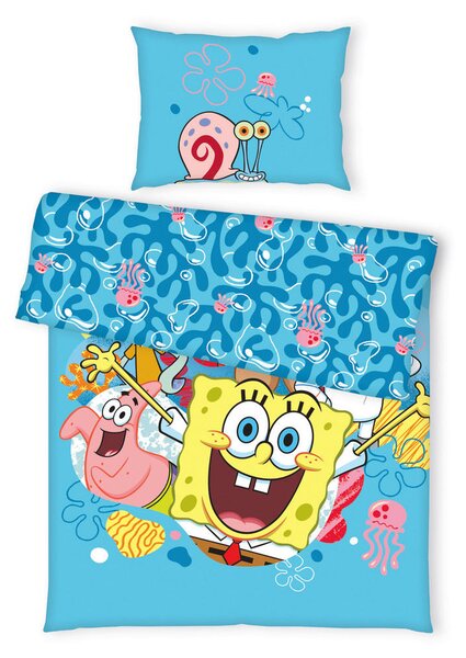 OTROŠKA POSTELJNINA Spongebob 60/80 cm renforcé