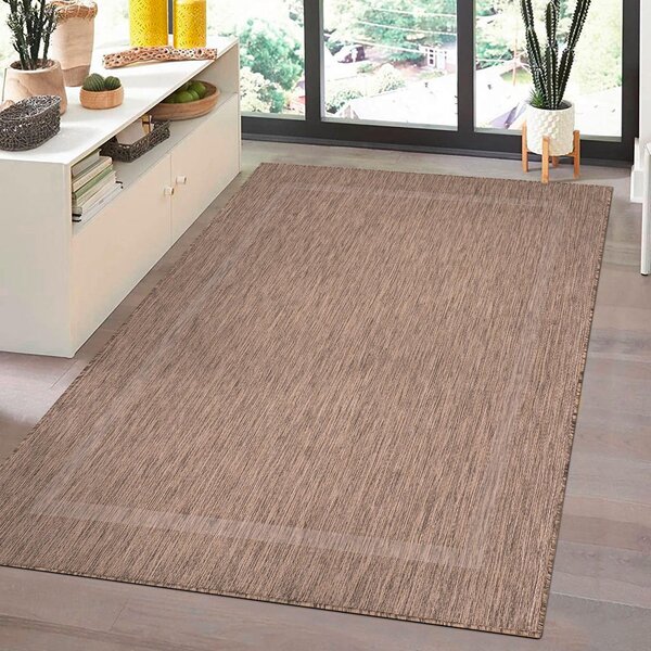 RAVNO TKANA PREPROGA Relax 160/230 cm tkano rjava