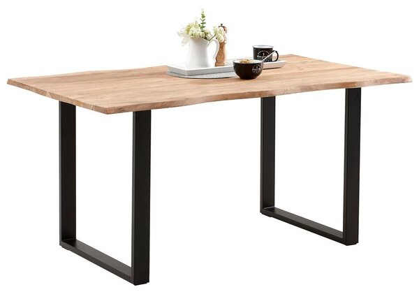 MID.YOU Jedilna Miza Runner, Les Akacije, Železo, Ca. 160cm