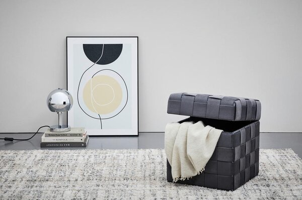 TABURE, tekstil, leseni material siva