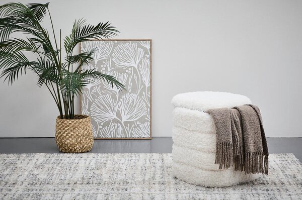 TABURE, tekstil, leseni material bela
