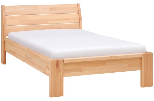 POSTELJA 120 cm x 200 cm , les bukev (jedrovina)