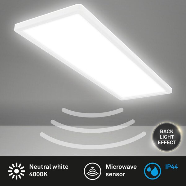 STROPNA KOPAL. LED-SVETILKA Move 58/20/3 cm 4000 K