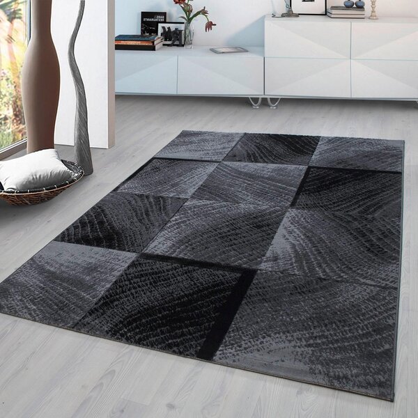 TKANA PREPROGA Plus 8003 160/230 cm tkano črna