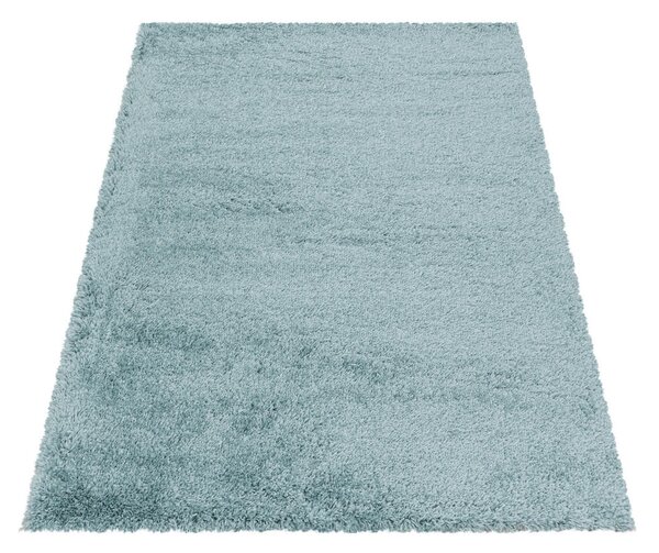 PREPROGA Z VISOKIM FLOROM Fluffy 140/200 cm tkano modra