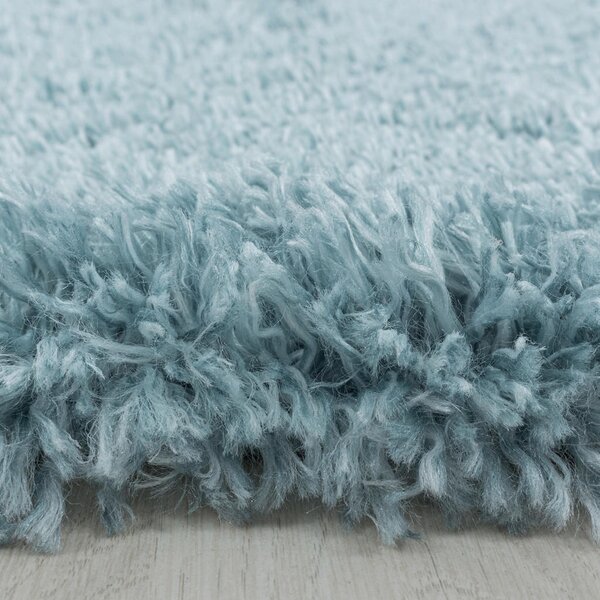 PREPROGA Z VISOKIM FLOROM Fluffy 140/200 cm tkano modra