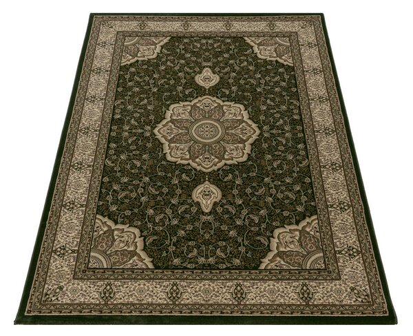 TKANA PREPROGA Kashmir 2601 Grün 200/290 cm tkano zelena