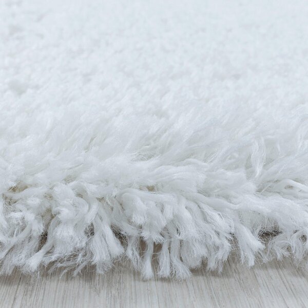 PREPROGA Z VISOKIM FLOROM Fluffy 3500 Weiß 140/200 cm tkano bela