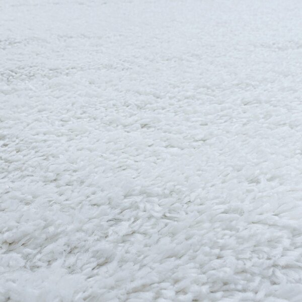 PREPROGA Z VISOKIM FLOROM Fluffy 3500 Weiß 140/200 cm tkano bela