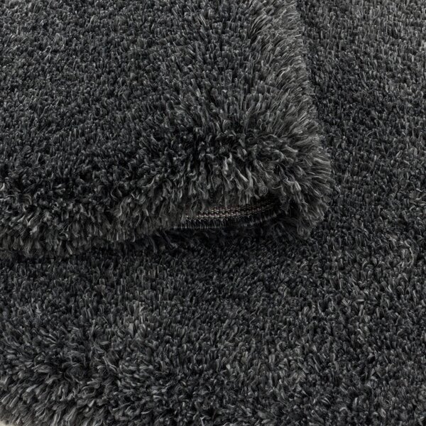 PREPROGA Z VISOKIM FLOROM Fluffy 3500 Grey 200/290 cm tkano siva