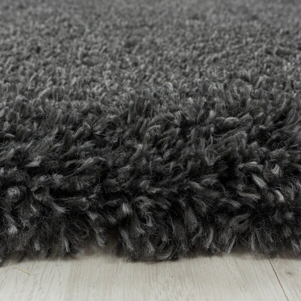 PREPROGA Z VISOKIM FLOROM Fluffy 3500 Grey 200/290 cm tkano siva