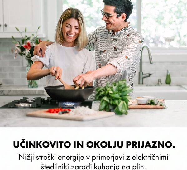 Klarstein Goldflame 4, plinska kuhalna plošča, 4 medeninasti gorilniki, steklokeramika, črna