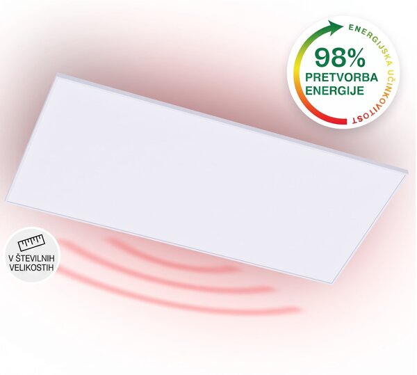 Klarstein Wondersky, Stropni infrardeči grelnik, 700W, 120 x 60 x 6,5 cm (Š x V x G), IP44