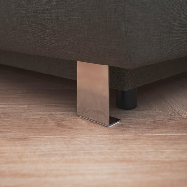 BOXSPRING ZOFA, barve grafita tekstil
