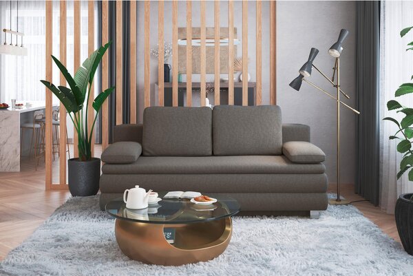 BOXSPRING ZOFA, barve grafita tekstil