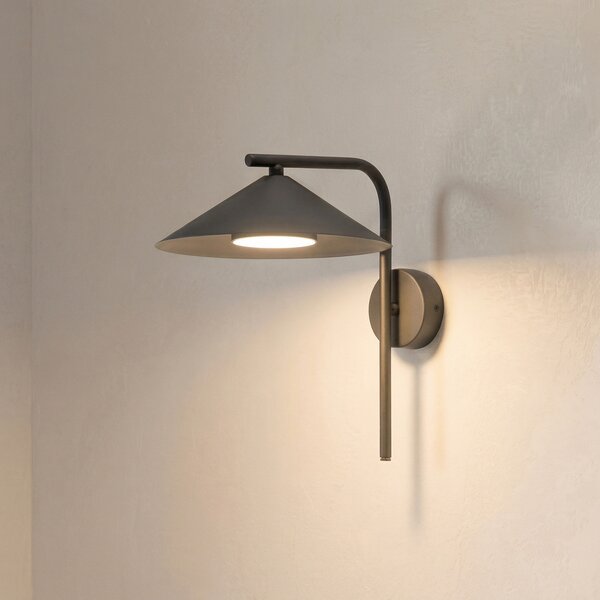 TK Lighting Stenna svetilka Lume, rjava, kovina, višina 30,5 cm, zatemnjen, Rjava / rjasta, spalnica, Kovina