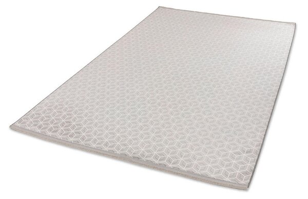 TKANA PREPROGA Metric 140/200 cm tkano srebrne barve