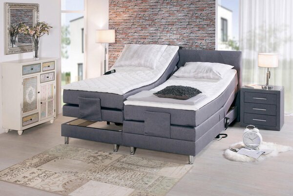POSTELJA BOXSPRING 180 cm x 200 cm , tekstil