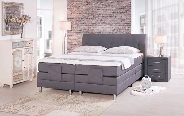 POSTELJA BOXSPRING 180 cm x 200 cm , tekstil