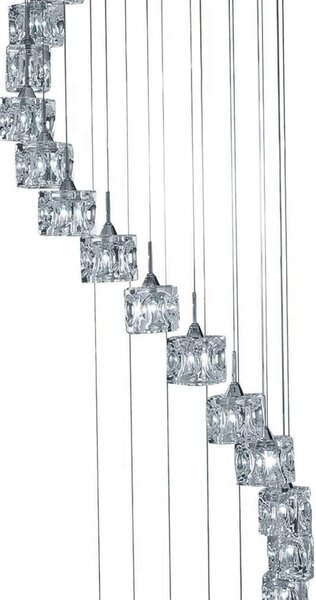 VISEČA LED-SVETILKA Ice Cube 3.15 W 3393 lm 3000 K 220-240 V